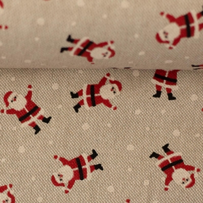 Canvas | EMBER Leinenoptik | Nikolaus Weihnachtsmann